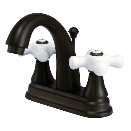 Kingston Brass KS7615PX 4" Centerset Bathroom Faucet, Oil Rubbed Bronze KS7615PX